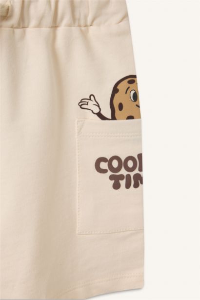 Wide Leg Baskılı Sweatshirt Erkek Bebek