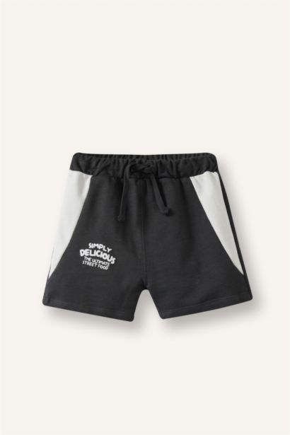 Baby Boy Food Print 2 Piece Set