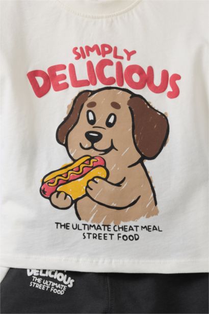 Baskılı 2'Li Takım Erkek Bebek