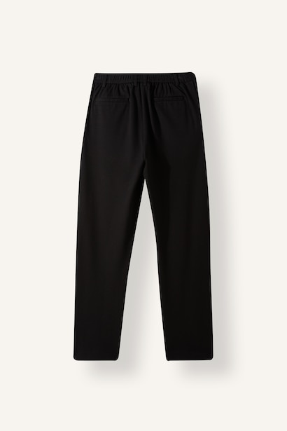 Elastic Band Regular Fit Trousers