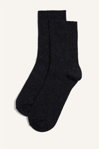 2 piece Wool Long sock
