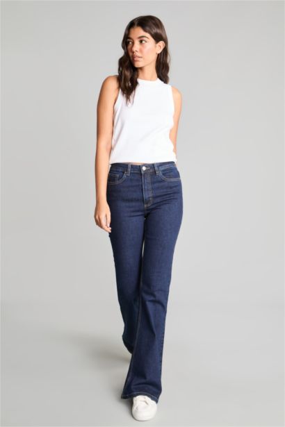 Slim Fit Basic Camisole Crew Neck Tank Top
