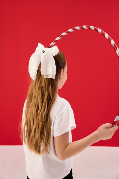 Girl Ribbon Hair Clips