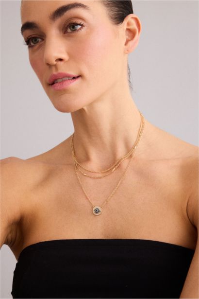 Woman 3 Piece Necklace Set