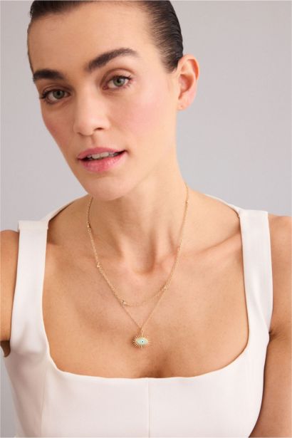 Woman 2 Piece Necklace Set