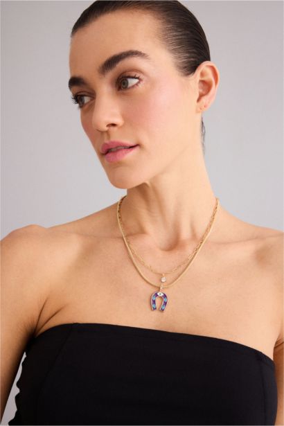 Woman 2 Piece Necklace Set