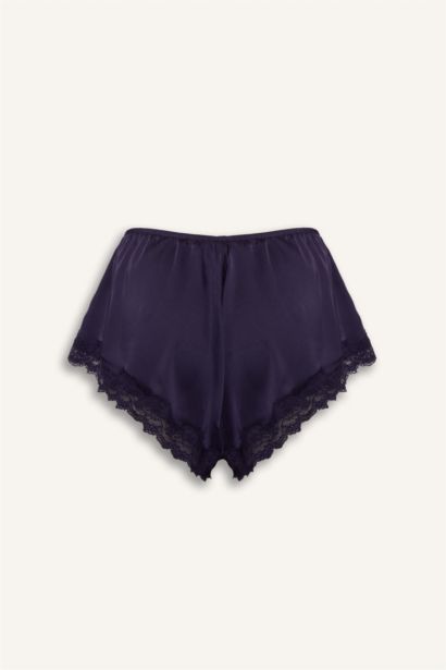 Dantelli Şort Pijama Altı