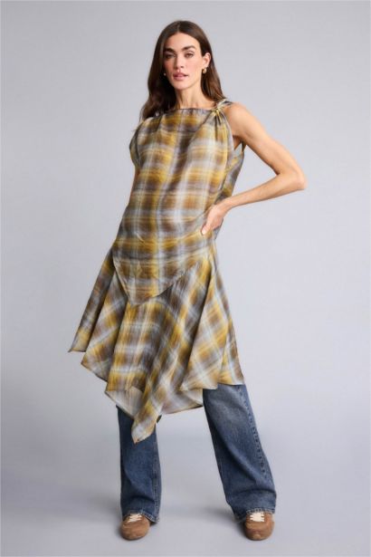 Printed modal Normal Waist Mini Skirt