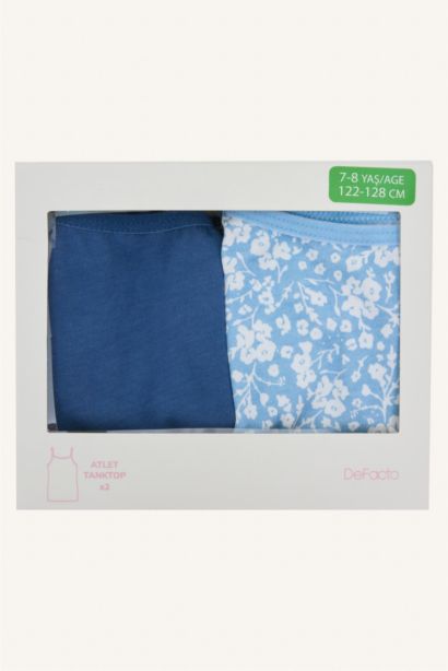 Kalp Desenli 2'li Atlet Kız Çocuk