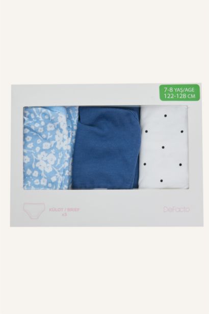 Girl Ribana 3 piece Slip Panty