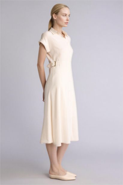 Linen Blended Dress