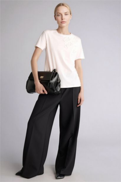 Regular Fıt Penye Kısa Kollu Tişört