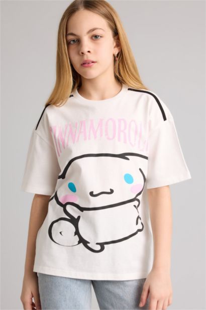 Hello Kıtty Oversıze Tişört Kız Çocuk