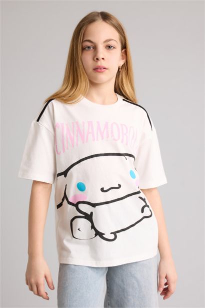 Hello Kıtty Oversıze Tişört Kız Çocuk