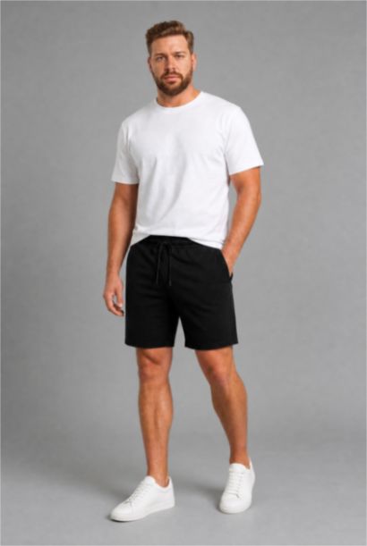 Regular Fit Pockets Shorts