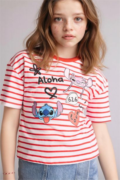 Dısney Lılo & Stıtch Tişört Kız Çocuk