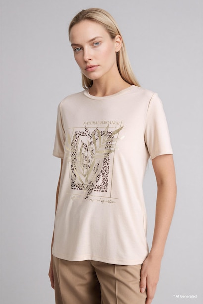 Printed Short Sleeve T-Shirt