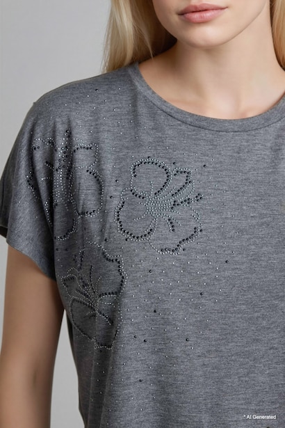 Crew Neck Short Sleeve T-Shirt