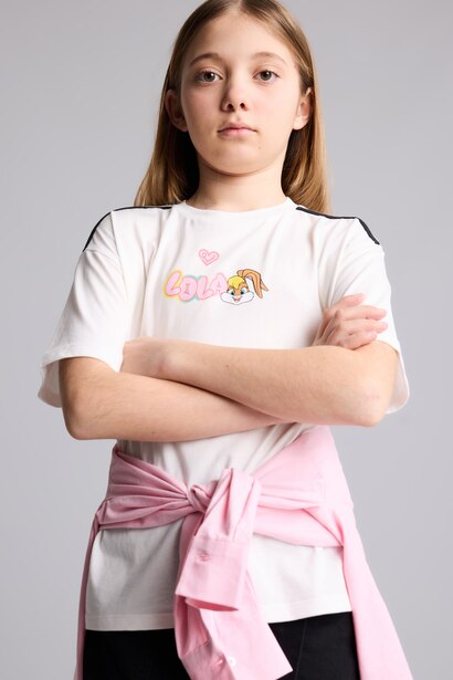 T-shirt oversize Looney Tunes pour fille