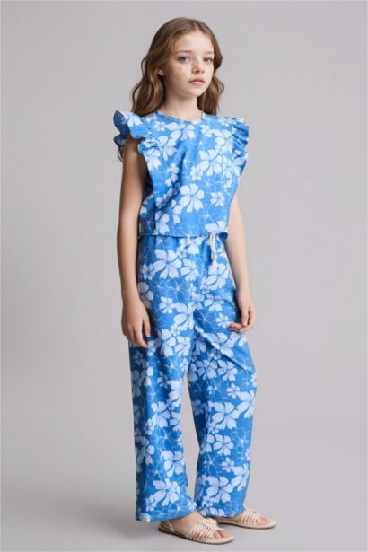 Wıde Leg Pantolon Kız Çocuk