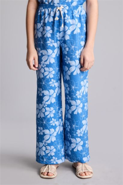 Wıde Leg Pantolon Kız Çocuk