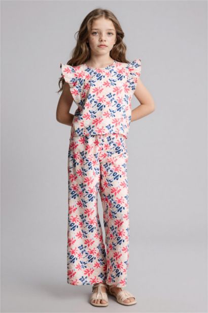 Wıde Leg Pantolon Kız Çocuk