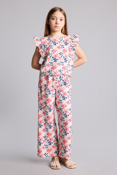 Wide Leg Trousers