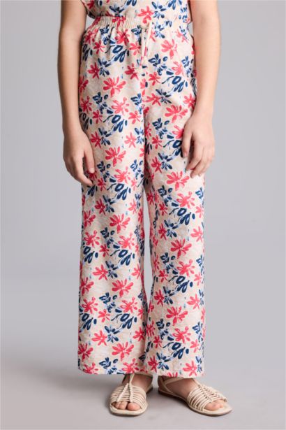 Wıde Leg Pantolon Kız Çocuk