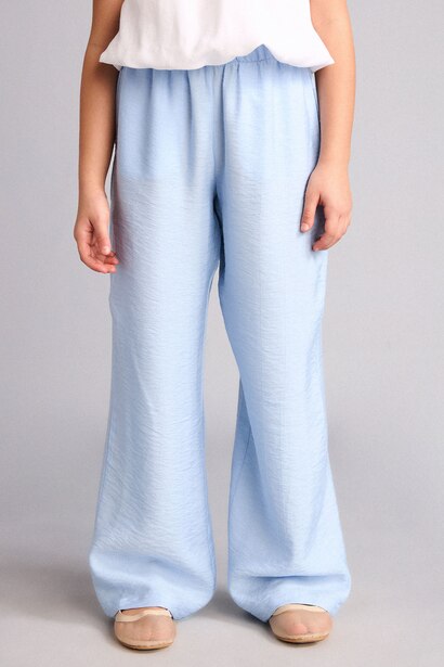 Crinkle Viscose Trousers