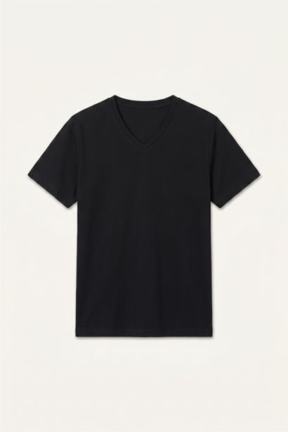 Plus Size Stretch Fabric T-Shirt