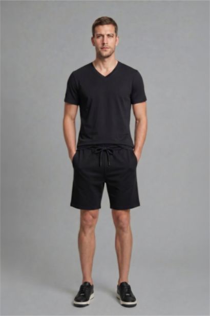 T-shirt grande taille en tissu stretch