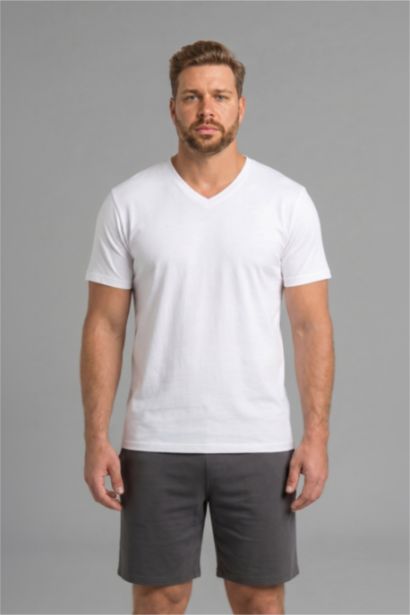 T-shirt grande taille en tissu stretch