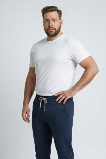 تيشيرت مقاس كبير قماش ستريج