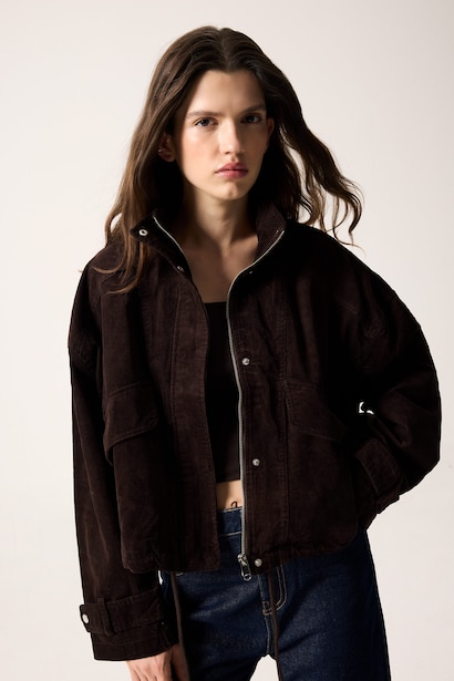 Regular Fit Pamuklu Mont