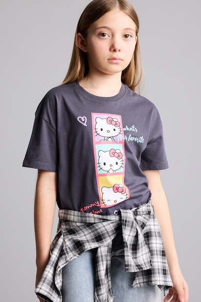 T-shirt Hello Kitty pour fille