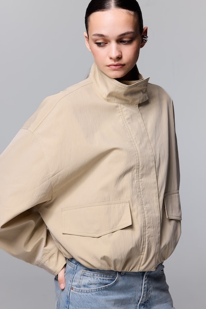 Zipper Puffer Jacket