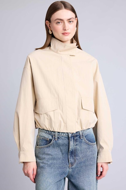 Zipper Puffer Jacket