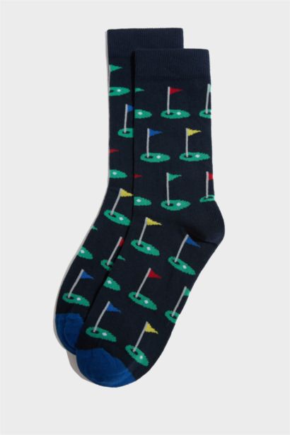 Dikişsiz 4'lü Pamuklu Uzun Çorap Erkek Çocuk