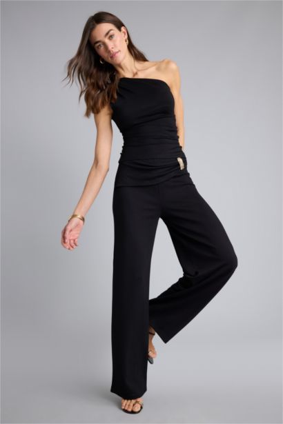 Wide Leg Trousers