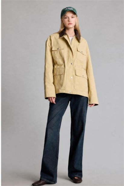 Snap Puffer Jacket