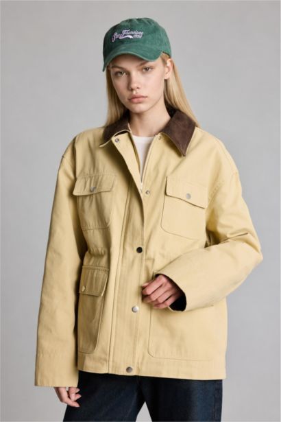 Snap Puffer Jacket