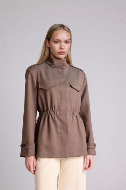 Regular Fit Jacket Collar Blazer