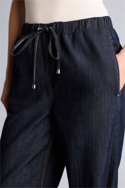 Wıde Leg Uzun Jean Pantolon