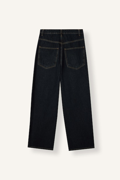Baggy Yüksek Bel Jean