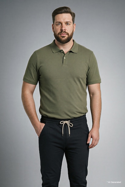 100% Cotton Polo T-Shirt