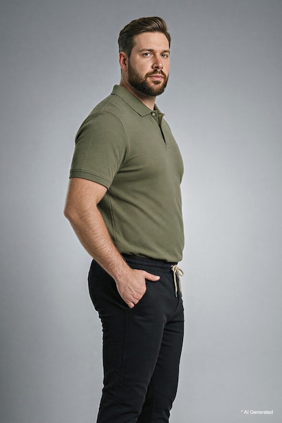 100% Cotton Polo T-Shirt