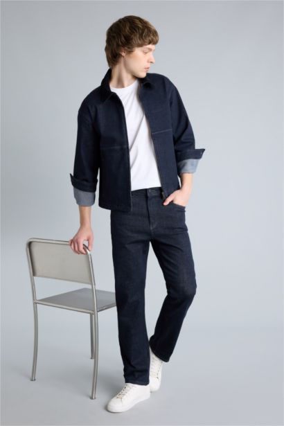 Straight Fit Trousers