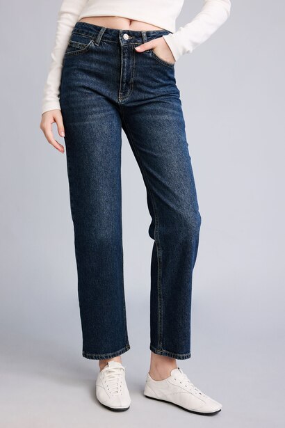 Comfort Straight 5 Cepli Yıkamalı Jean Pantolon