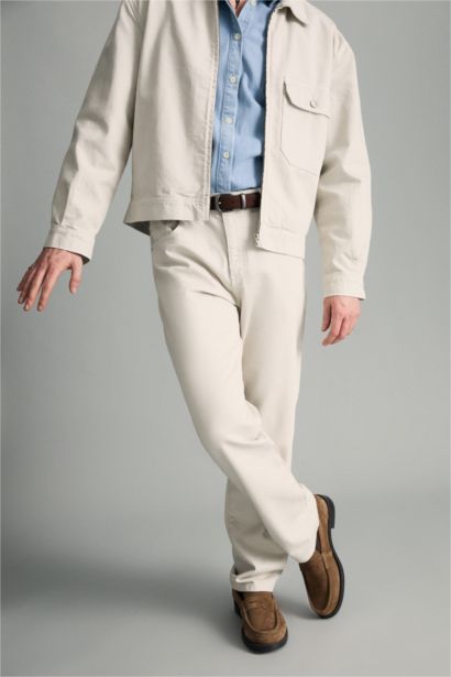 Straight Fit Trousers