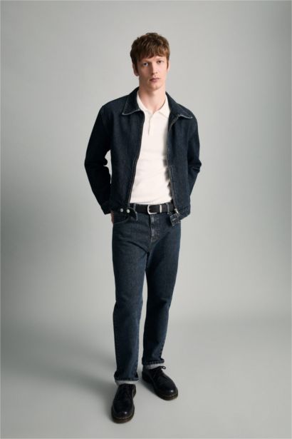 Straight Fit Trousers